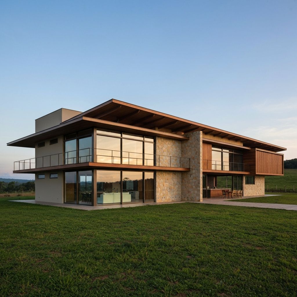 Chácara construída 2